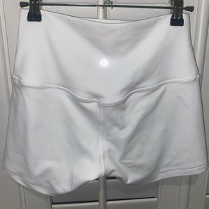 White Align shorts Size 6